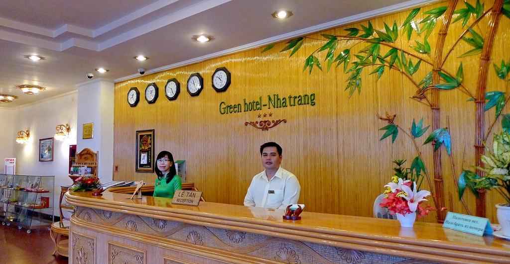 Green Hotel Нячанг Экстерьер фото